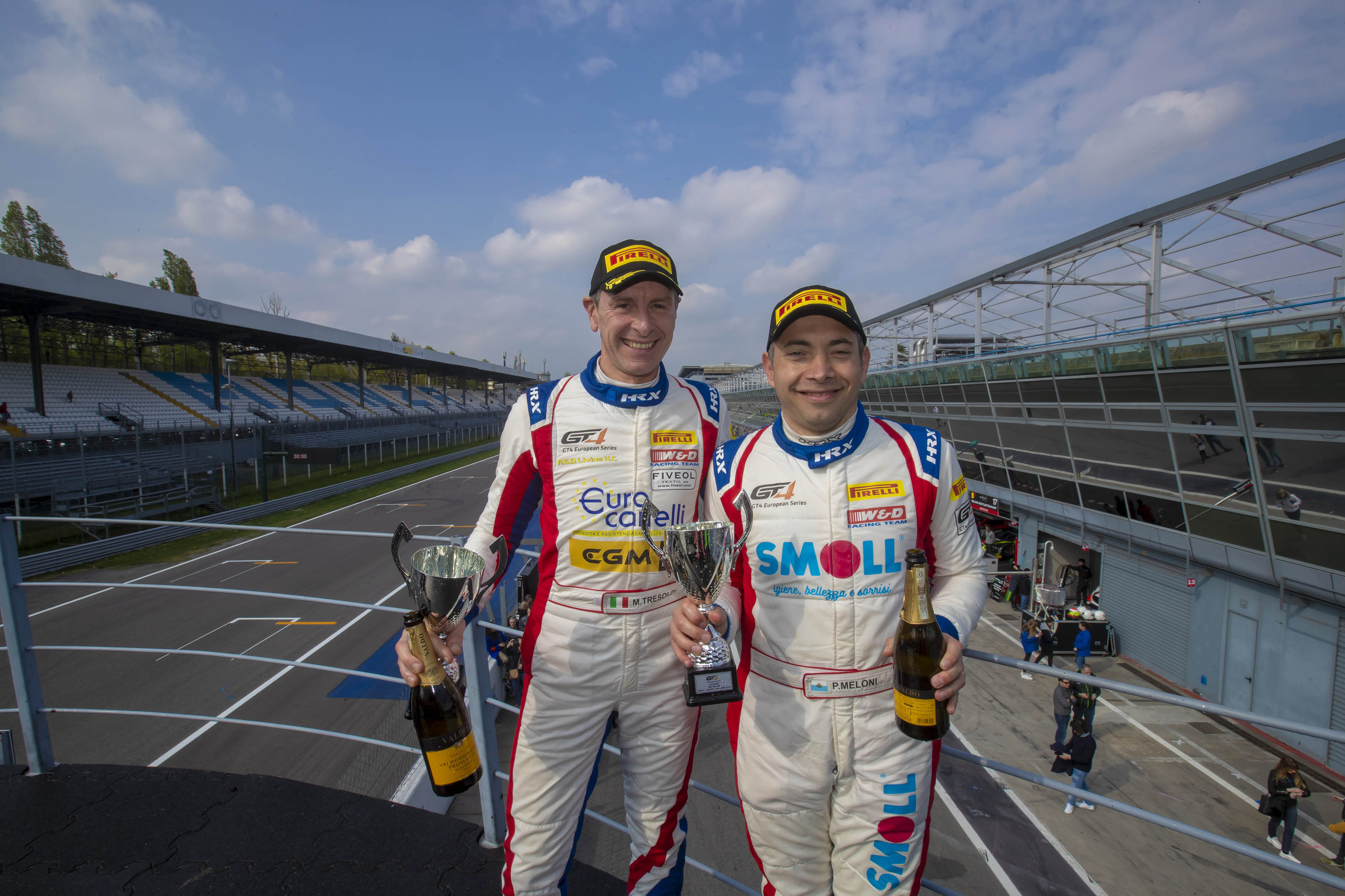 Paolo Meloni e Max Tresoldi sono stati protagonisti nella GT4 European Series
